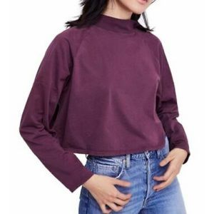 Free People x We the Free Cropped Long Sleeve